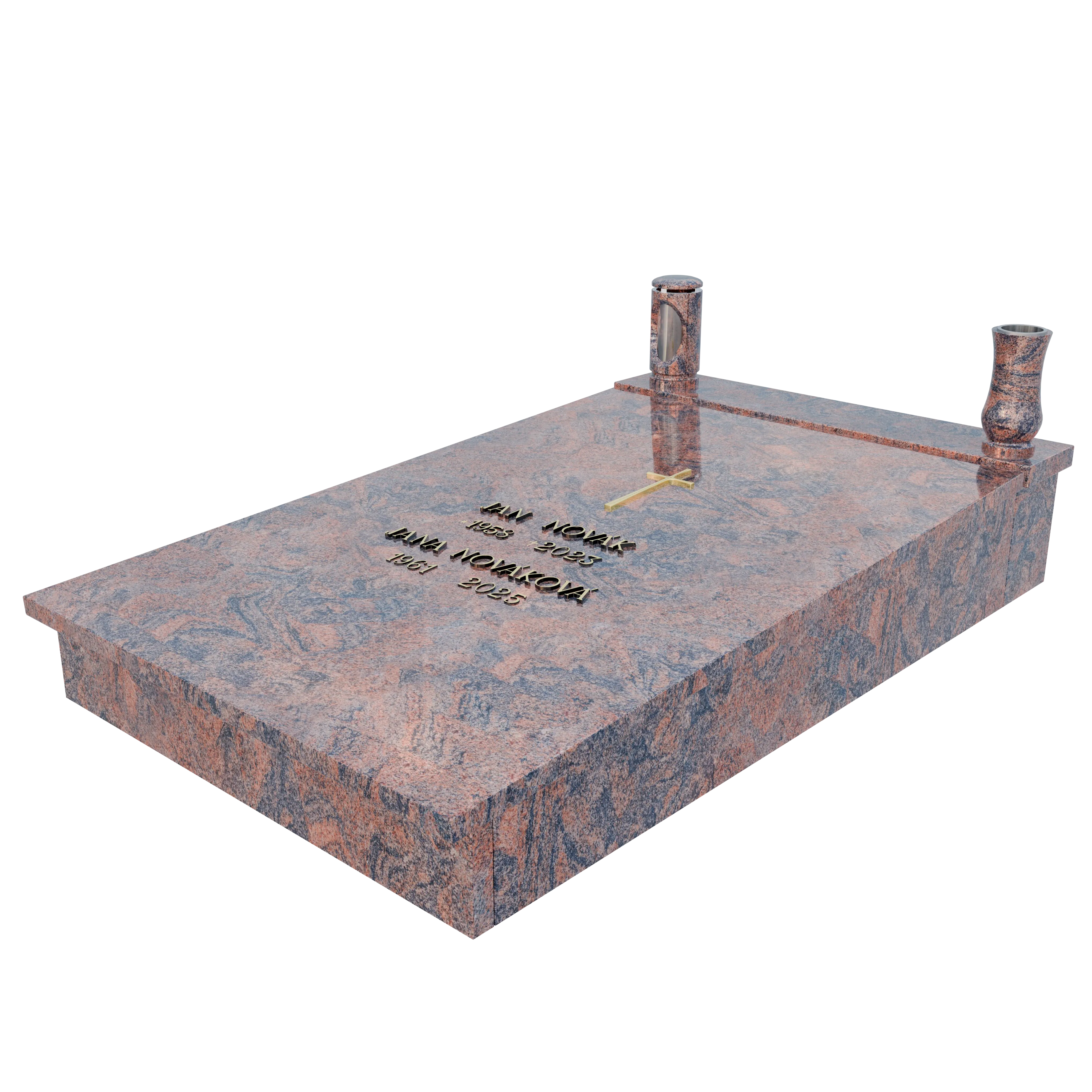 Jednohrob STK 101 - Render 3 - detail