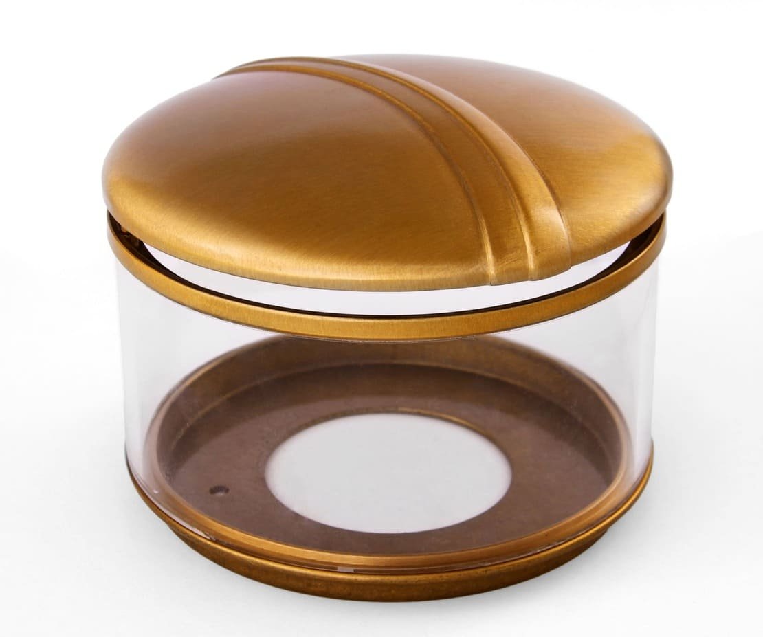 Zapustený lampáš Kamelia bronz