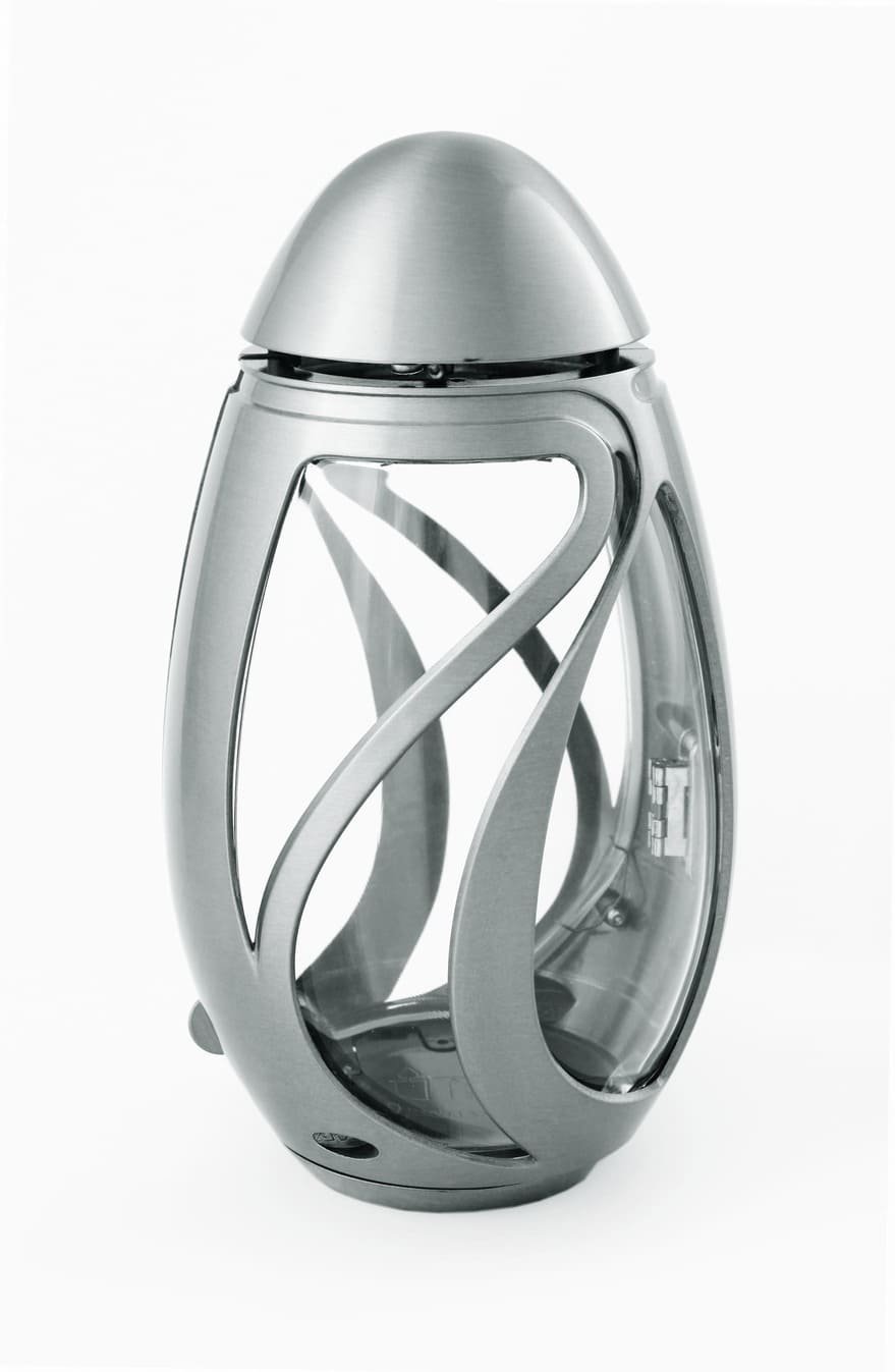 L50-4-27P Náhrobné doplnky Verbena - lampáš strieborný