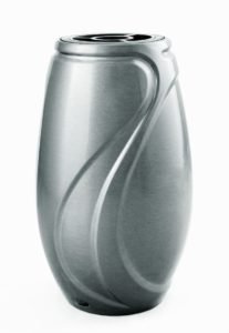 V50-4-27P Veľká váza Verbena - strieborná