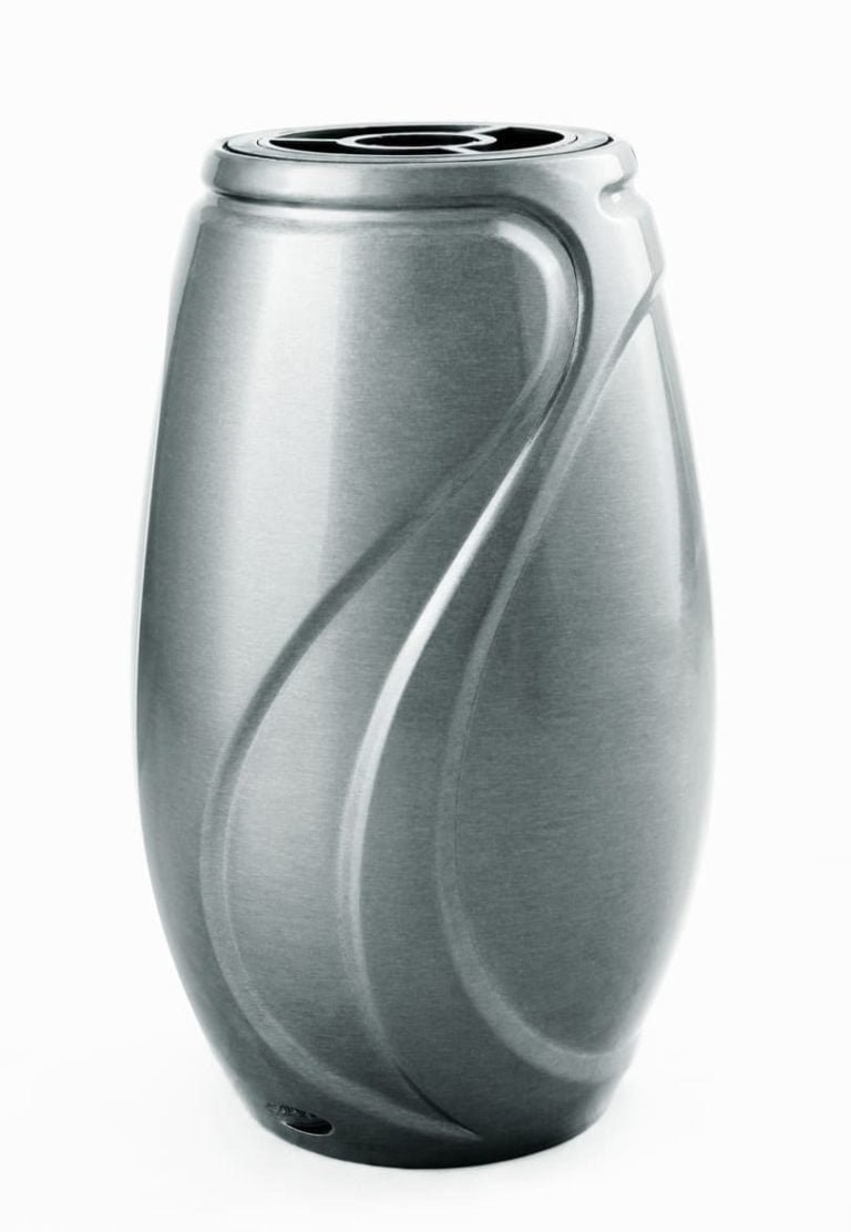 V50-4-27P Veľká váza Verbena - strieborná
